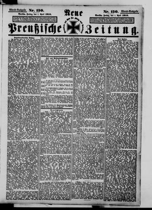 Neue preußische Zeitung vom 01.04.1910