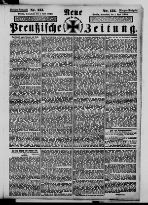 Neue preußische Zeitung vom 02.04.1910