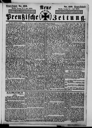 Neue preußische Zeitung vom 03.04.1910