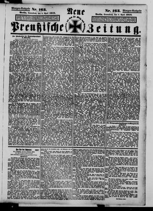 Neue preußische Zeitung vom 09.04.1910