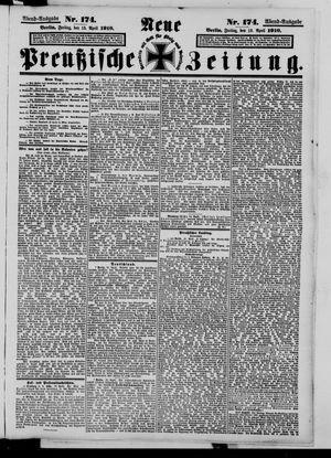 Neue preußische Zeitung vom 15.04.1910