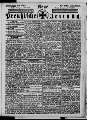 Neue preußische Zeitung vom 03.05.1910