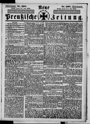 Neue preußische Zeitung vom 06.05.1910