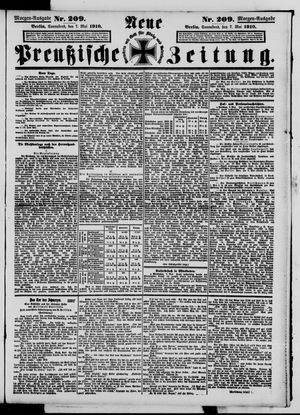 Neue preußische Zeitung vom 07.05.1910