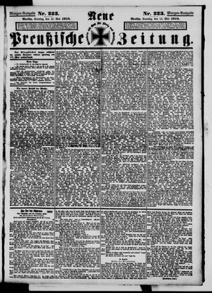 Neue preußische Zeitung vom 15.05.1910
