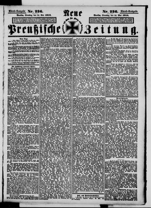 Neue preußische Zeitung vom 24.05.1910