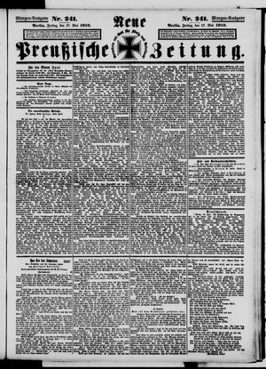 Neue preußische Zeitung vom 27.05.1910