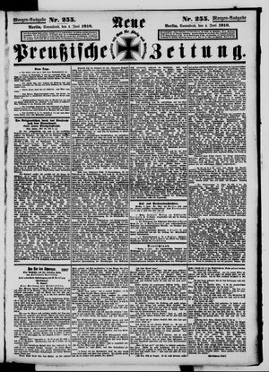 Neue preußische Zeitung vom 04.06.1910
