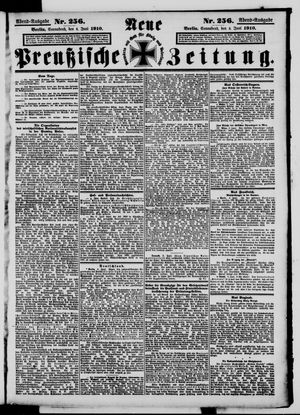 Neue preußische Zeitung vom 04.06.1910