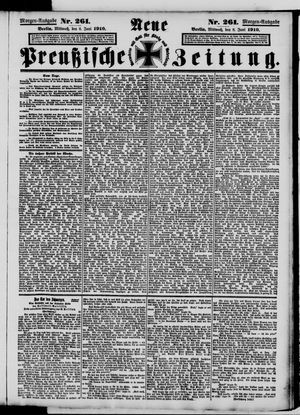 Neue preußische Zeitung vom 08.06.1910