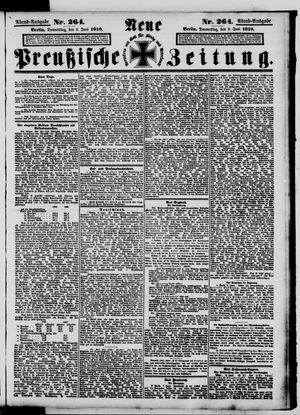 Neue preußische Zeitung vom 09.06.1910