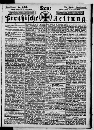Neue preußische Zeitung vom 10.06.1910