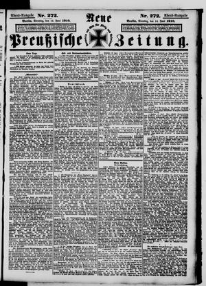 Neue preußische Zeitung vom 14.06.1910