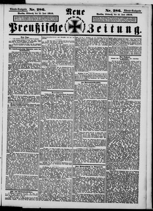 Neue preußische Zeitung vom 22.06.1910