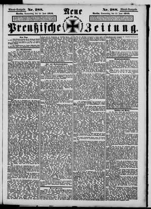 Neue preußische Zeitung vom 23.06.1910