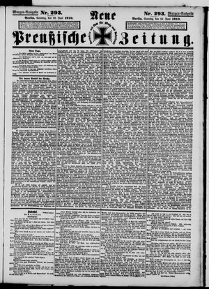 Neue preußische Zeitung vom 26.06.1910