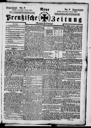 Neue preußische Zeitung vom 05.01.1911