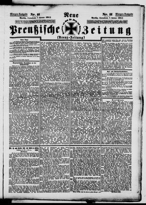 Neue preußische Zeitung on Jan 7, 1911