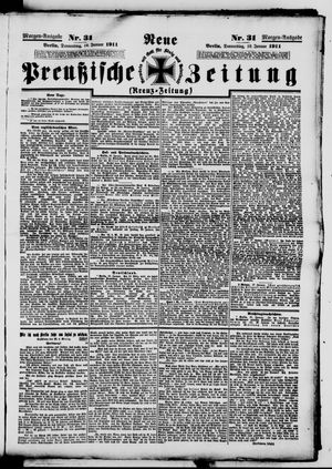 Neue preußische Zeitung vom 19.01.1911