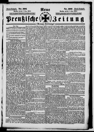 Neue preußische Zeitung vom 03.03.1911