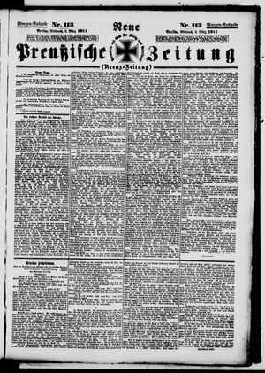 Neue preußische Zeitung vom 08.03.1911