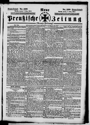 Neue preußische Zeitung vom 17.03.1911