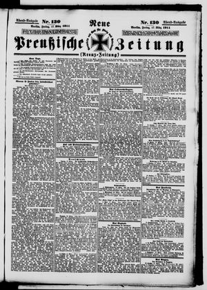 Neue preußische Zeitung vom 17.03.1911