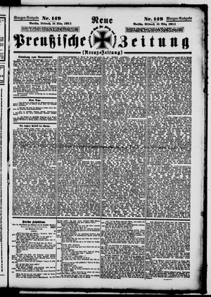 Neue preußische Zeitung vom 29.03.1911