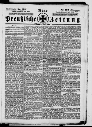 Neue preußische Zeitung on Apr 5, 1911