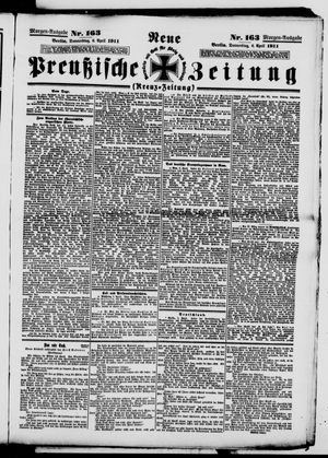 Neue preußische Zeitung vom 06.04.1911