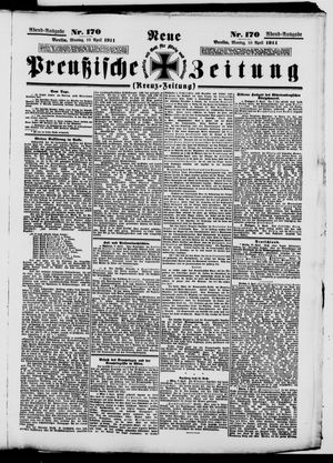 Neue preußische Zeitung vom 10.04.1911