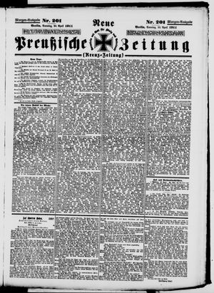 Neue preußische Zeitung vom 30.04.1911
