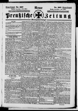 Neue preußische Zeitung vom 04.05.1911