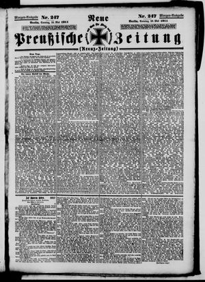 Neue preußische Zeitung vom 28.05.1911
