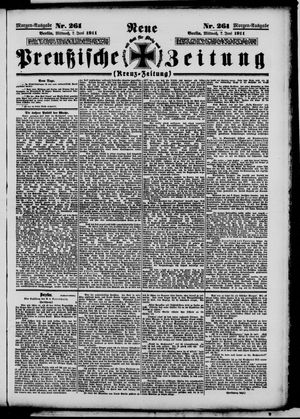 Neue preußische Zeitung vom 07.06.1911