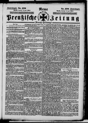 Neue preußische Zeitung vom 12.06.1911