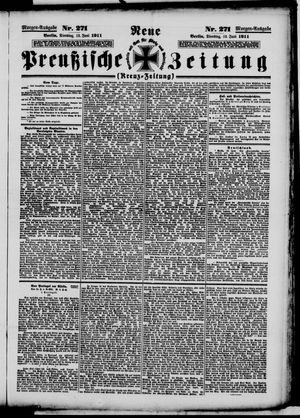Neue preußische Zeitung on Jun 13, 1911