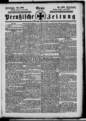 Neue preußische Zeitung on Jun 13, 1911