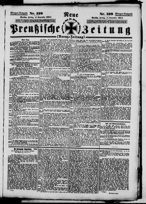 Neue preußische Zeitung vom 10.11.1911