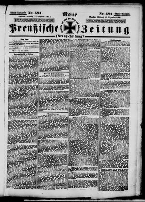 Neue preußische Zeitung vom 13.12.1911