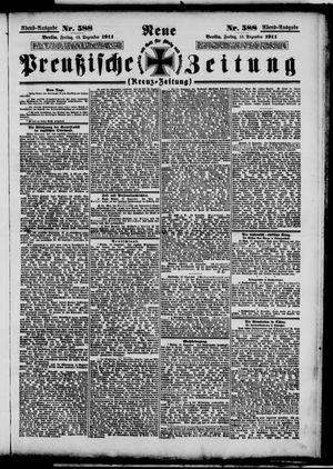 Neue preußische Zeitung vom 15.12.1911