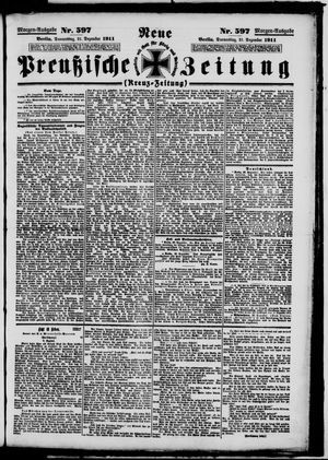 Neue preußische Zeitung vom 21.12.1911