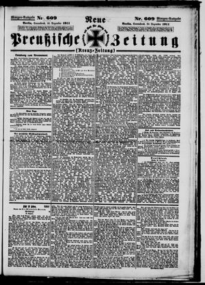 Neue preußische Zeitung vom 30.12.1911