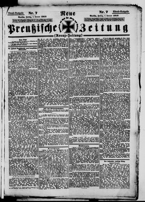 Neue preußische Zeitung vom 05.01.1912