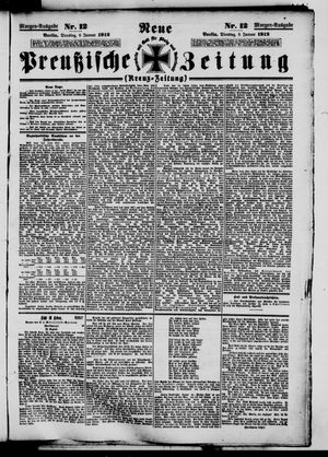 Neue preußische Zeitung vom 09.01.1912
