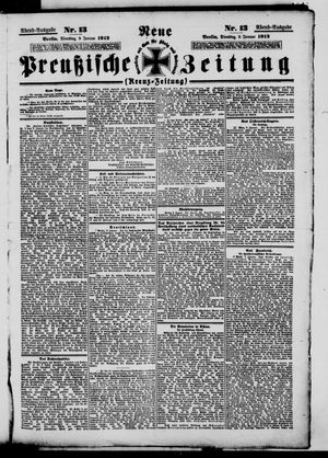 Neue preußische Zeitung vom 09.01.1912