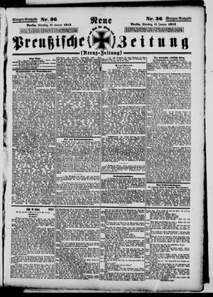 Neue preußische Zeitung vom 23.01.1912