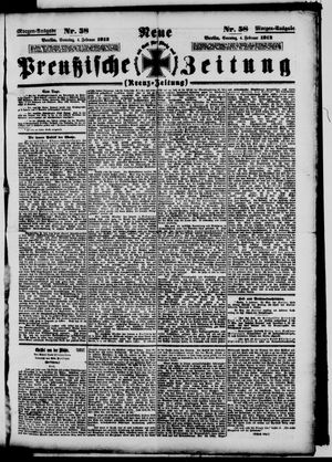 Neue preußische Zeitung vom 04.02.1912