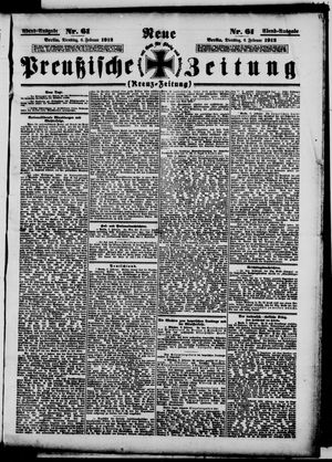 Neue preußische Zeitung vom 06.02.1912