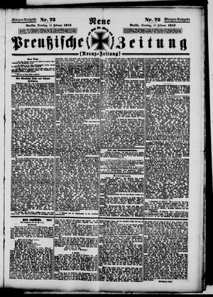 Neue preußische Zeitung vom 13.02.1912